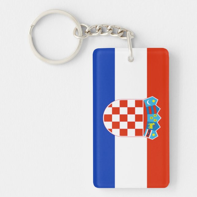 Kroatien Schlüsselanhänger (Vorderseite)