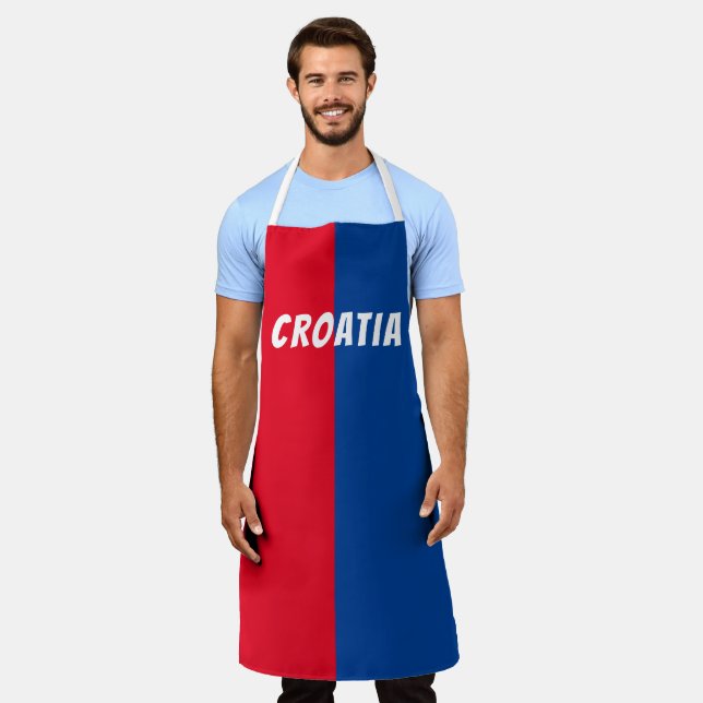 Kroatien Schürze (Getragen)