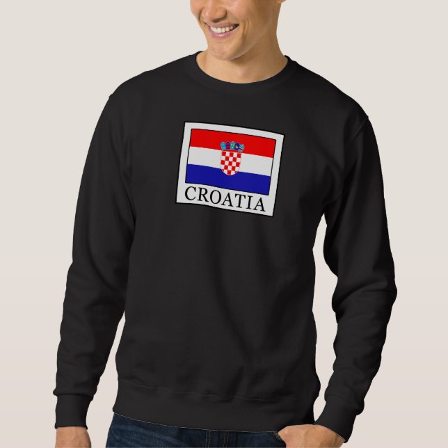 Kroatien Sweatshirt (Vorderseite)