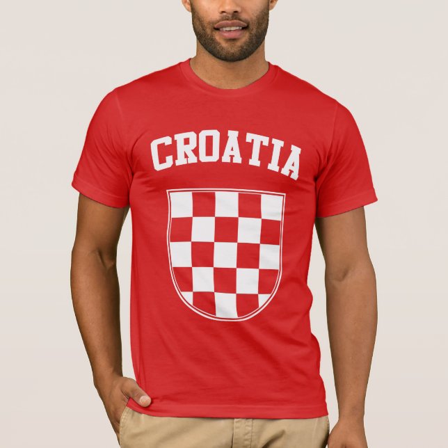 Kroatien-Symbol T-Shirt (Vorderseite)
