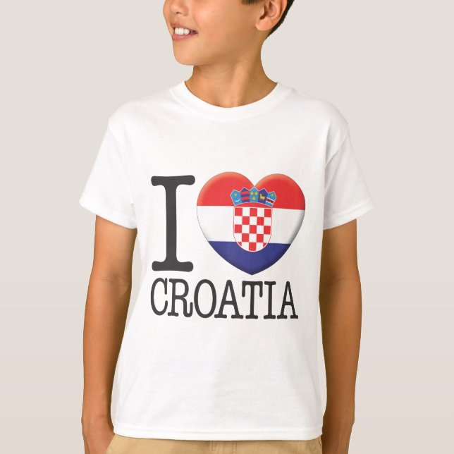 Kroatien T-Shirt (Vorderseite)