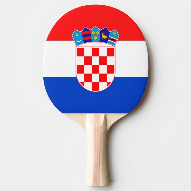 Kroatien Tischtennis Schläger (Vorderseite)