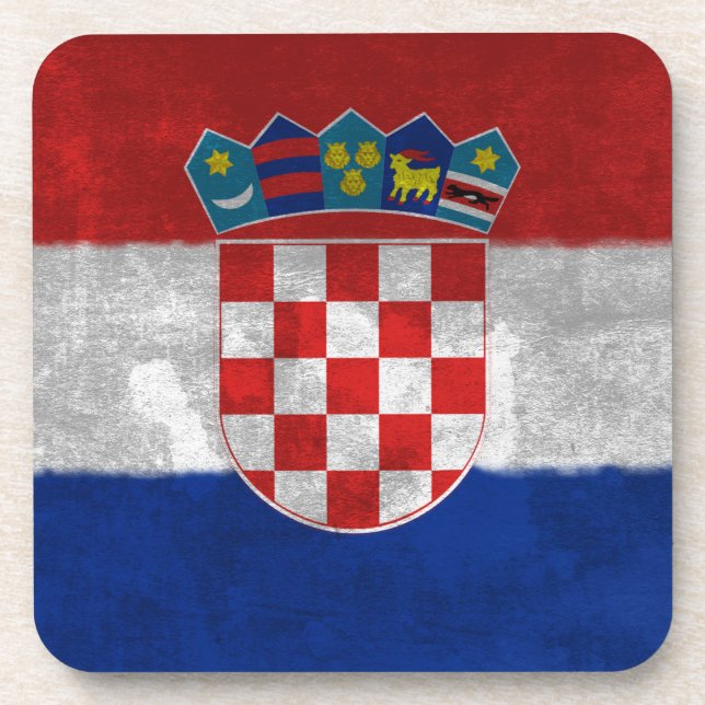 Kroatien Untersetzer (Vorderseite)