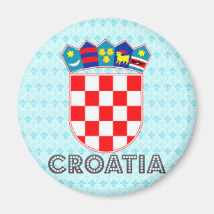 Kroatien-Wappen Magnet