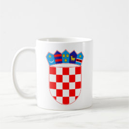 Kroatien-Wappen Patriotischer kroatischer Stolz Ta Kaffeetasse