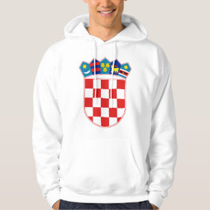 Kroatien-Wappen Stunde Hrvatska Hoodie