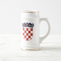 Kroatien-Wappen Tasse