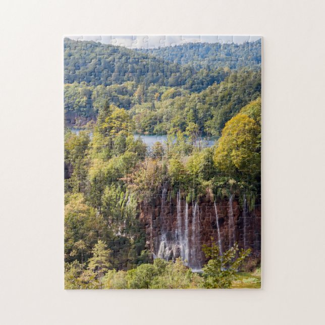 Kroatien - Wasserfälle im Nationalpark Plitvice (Vertikal)