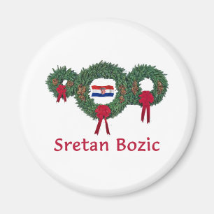 Kroatien-Weihnachten 2 Magnet