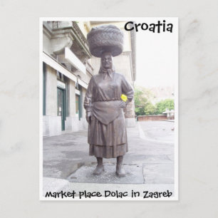 Kroatien - Zagreb Postkarte