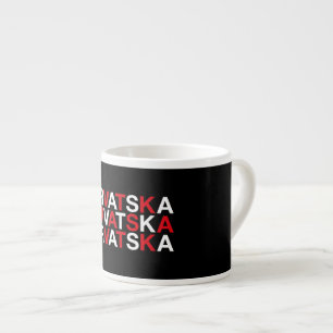 KROATIENFahne Espressotasse