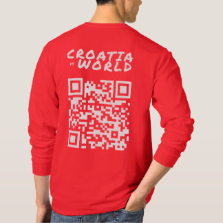 KROATIENvsWORLD Red T-Shirt
