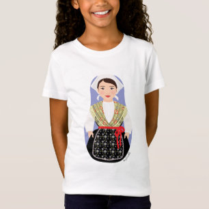 Kroatisch, Istrian Matryoshka Girls' T-Shirt