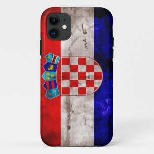 Kroatische Flagge iPhone 11 Hülle
