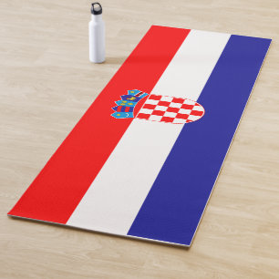 Kroatische Flagge (Kroatien) Yogamatte