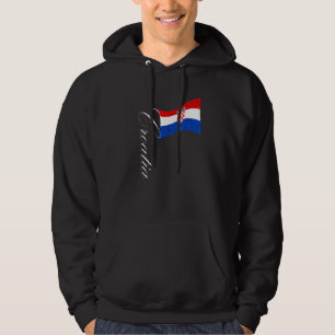 Kroatische Flagge Kroatische Flagge kroatischer St Hoodie