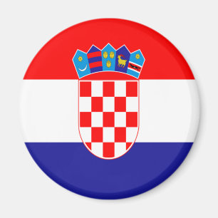 kroatische Flagge Magnet