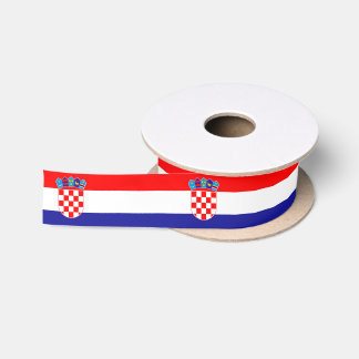 Kroatische Flagge Satinband