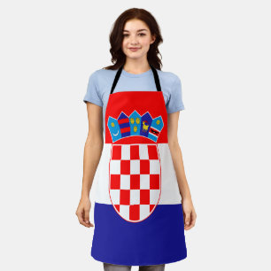 kroatische Flagge Schürze