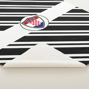 kroatische Flagge Sherpadecke