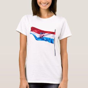 Kroatische Flagge T-Shirt