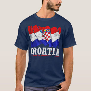 Kroatische Flagge T-Shirt