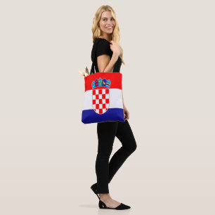 kroatische Flagge Tasche