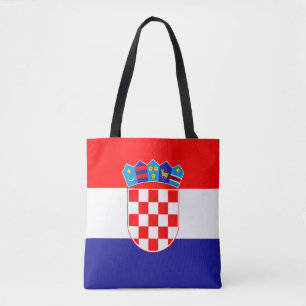 Kroatische Flagge Tasche