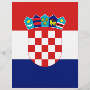 Kroatische Flagge - Trobojnica
