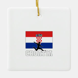 Kroatische Fußballnationalmannschaft Keramikornament