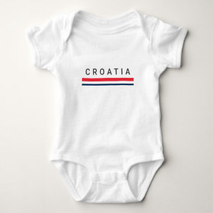 Kroatische Linien Baby Strampler