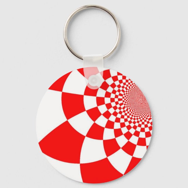 Kroatische Schachbretter Schlüsselanhänger (Vorderseite)