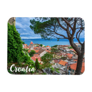 Kroatische Stadt Omis Magnet
