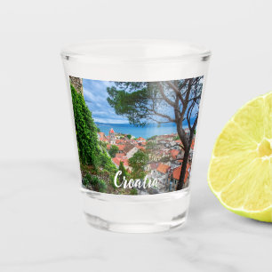 Kroatische Stadt Omis Schnapsglas