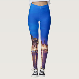 kroatische Stadt Sibenik in der Nacht Leggings