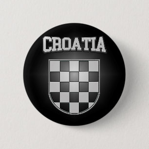 Kroatische Wappen Button