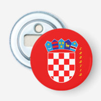 Kroatische Wappen-Coat, Kroatien Party Flaschenöff