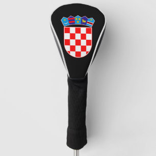 Kroatische Wappen Golf Headcover