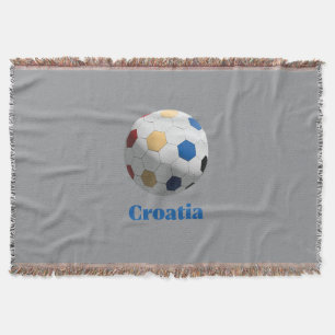 Kroatischer Fußball Decke