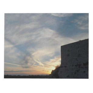 Kroatischer Sonnenuntergang Notizblock