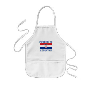 Kroatisches Eigentum Kinderschürze