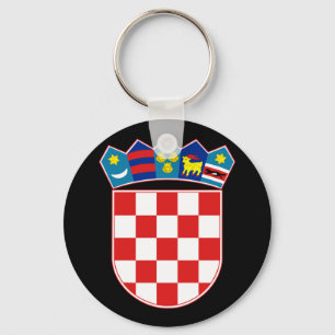 Kroatisches Emblem Schlüsselanhänger