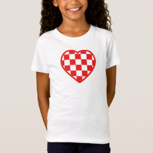 Kroatisches Herz T-Shirt