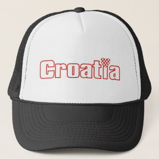 Kroatisches Herz Truckerkappe
