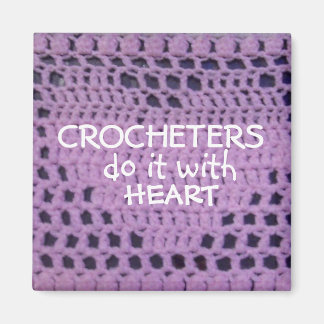 KROCHETER MACHEN DAS MIT HERZEN-Magneten Magnet