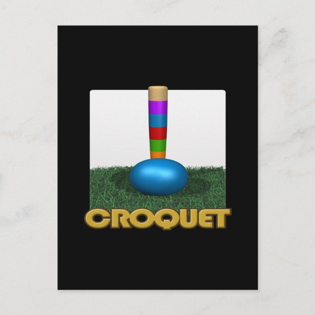 Krokett 2 postkarte (Vorderseite)