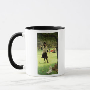 Krokett James Tissots  , c.1878 Tasse