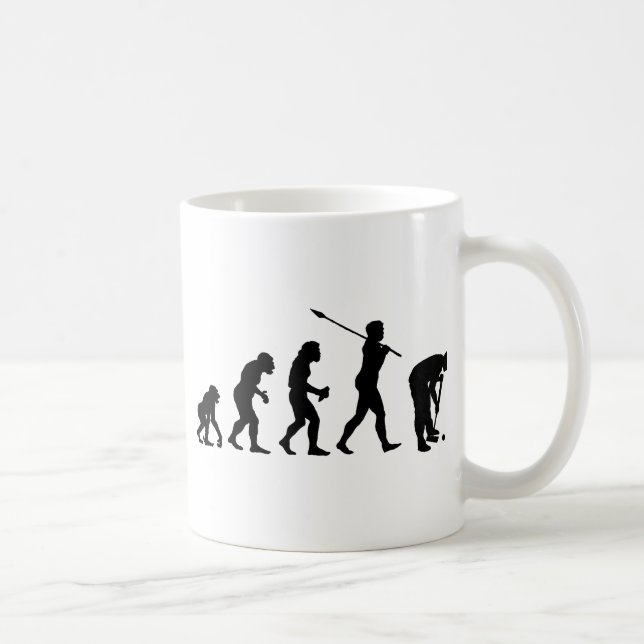 Krokett-Spieler Kaffeetasse (Rechts)