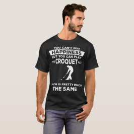 Krokett-T - Shirt-lustiges T-Shirt