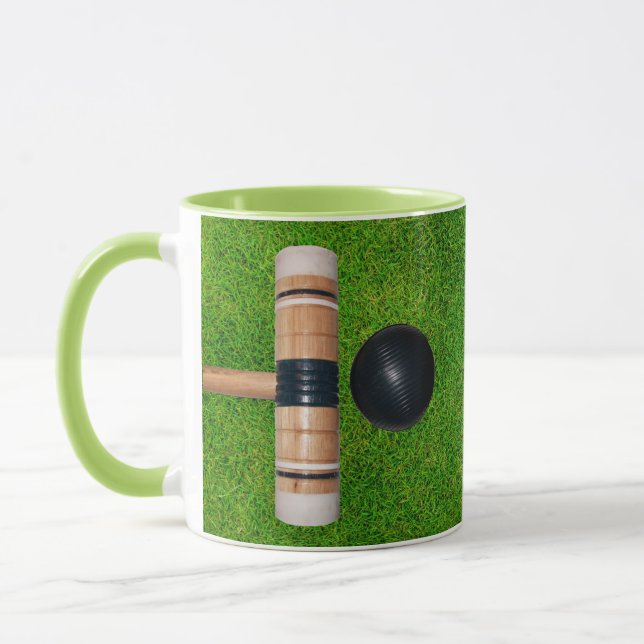Kroketten, Ballett, grünes Gras Tasse (Links)
